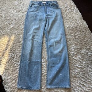 $98 We the Free Tinsley Baggy High Rise Jeans 27 Candy Pop Color